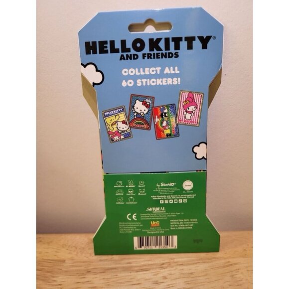 hello kitty + friends 5 holographic trading stickers by ucc mk - 3 SEALED packs - Picture 3 of 3